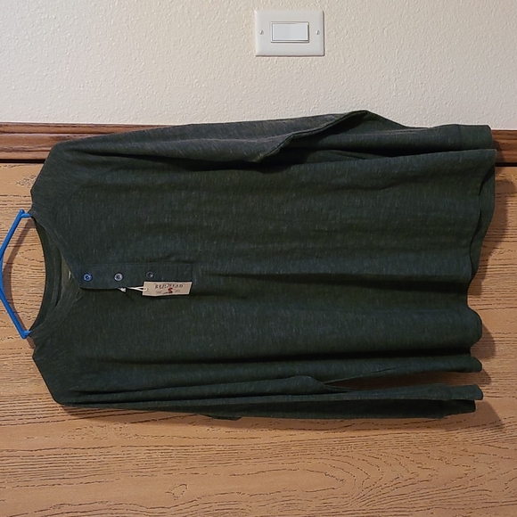 RedHead Other - Mens Med Henley LS Shirt NWT